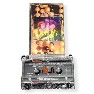 Prince & The N.P.G. Diamonds And Pearls Cassette TESTED (1991) Pre-owned